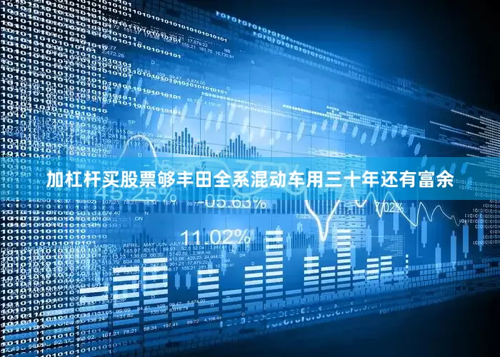 加杠杆买股票够丰田全系混动车用三十年还有富余