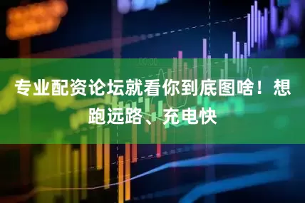 专业配资论坛就看你到底图啥！想跑远路、充电快